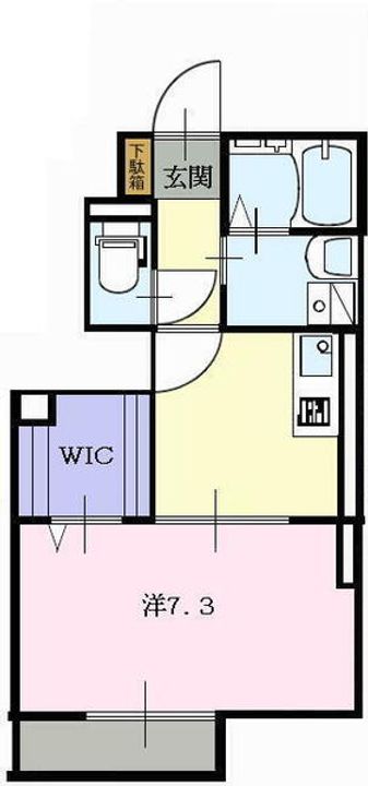 ヴェルデ真壁の間取り