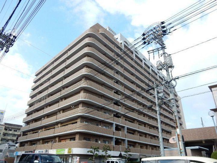 朝日プラザ岡山サウスフロントの外観