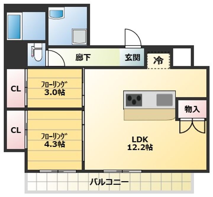 アーバネックス塚口の間取り