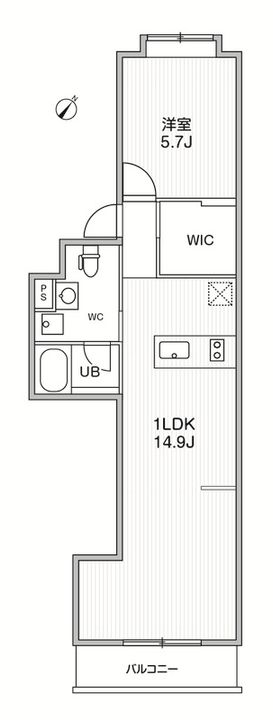 東京都練馬区豊玉北3(マンション)の賃貸物件の間取り