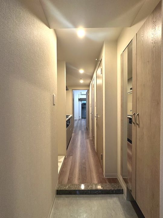 AELL亀有の玄関