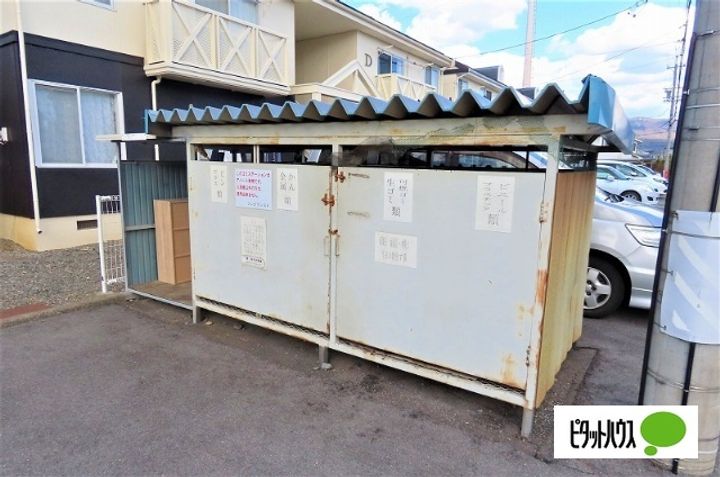 フレグランスK B棟の地図