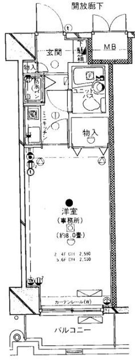 ピュアシティ横浜2の間取り