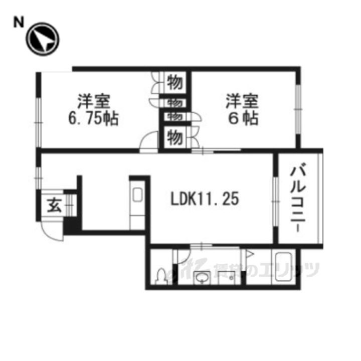 エミネンス亀岡の間取り