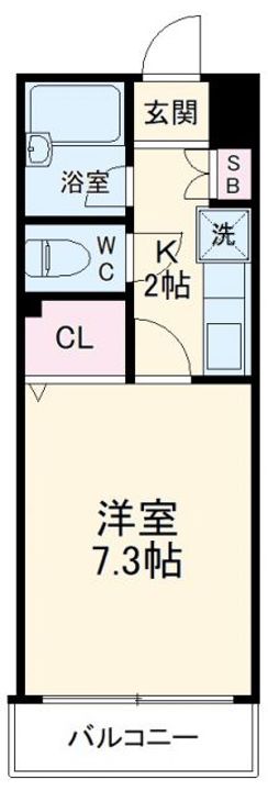 メゾンマノリアの間取り