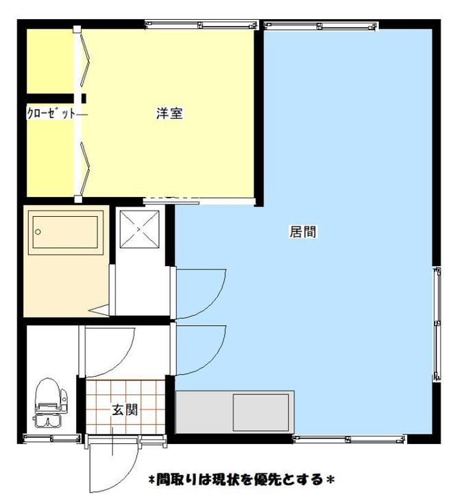 ハウス613の間取り