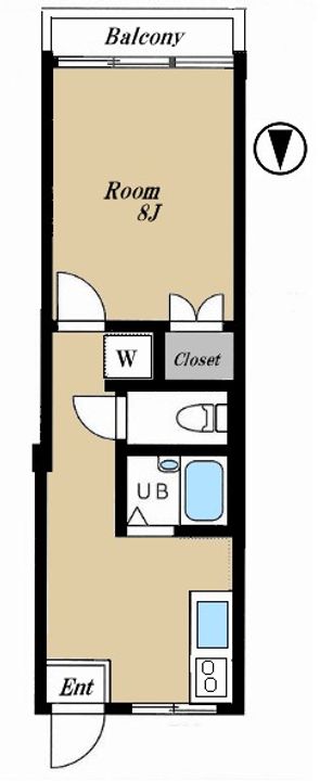 セントラル第2青山の間取り