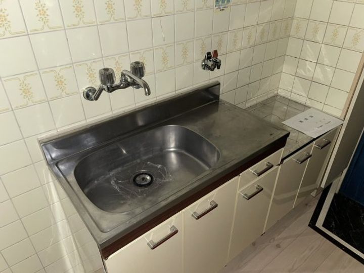 大阪府大阪市住之江区中加賀屋3(マンション)の賃貸物件のキッチン