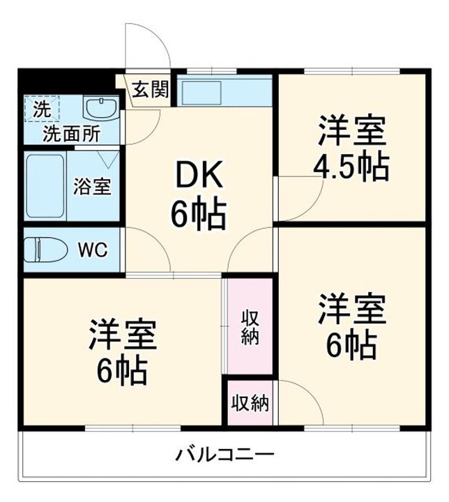 グリーンヒルタカハシの間取り
