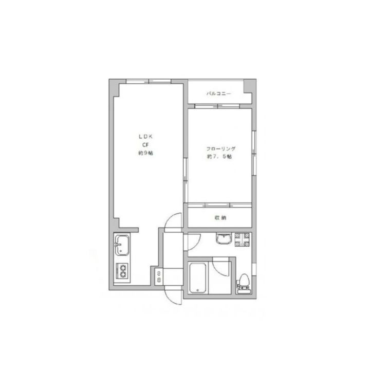 レジデンス秀麗の間取り