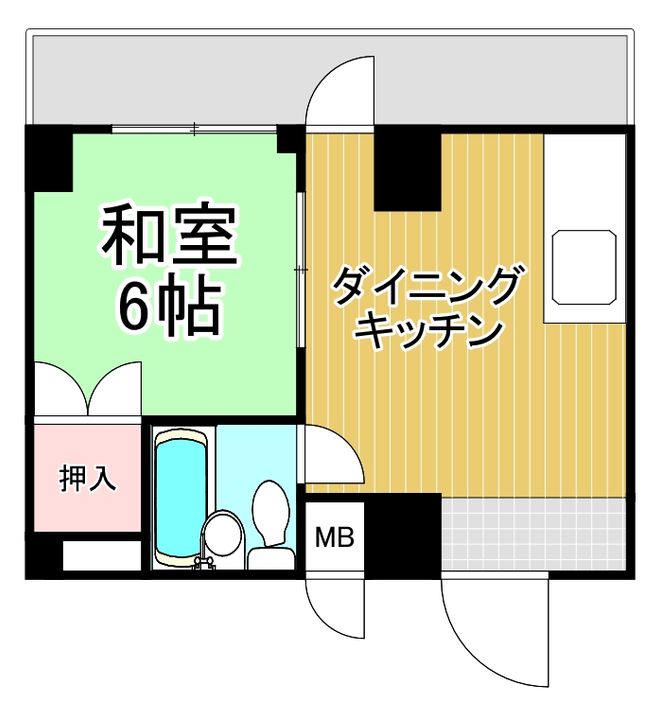 エクセレント伊丹の間取り