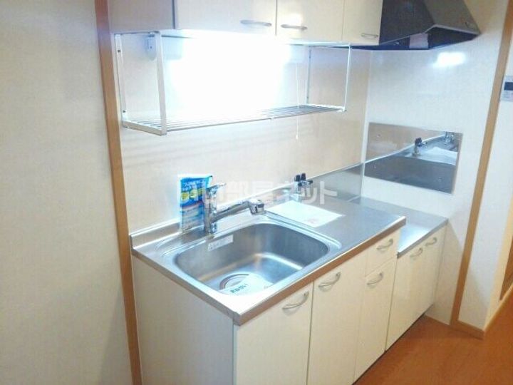 大阪府大阪狭山市半田2(アパート)の賃貸物件のキッチン