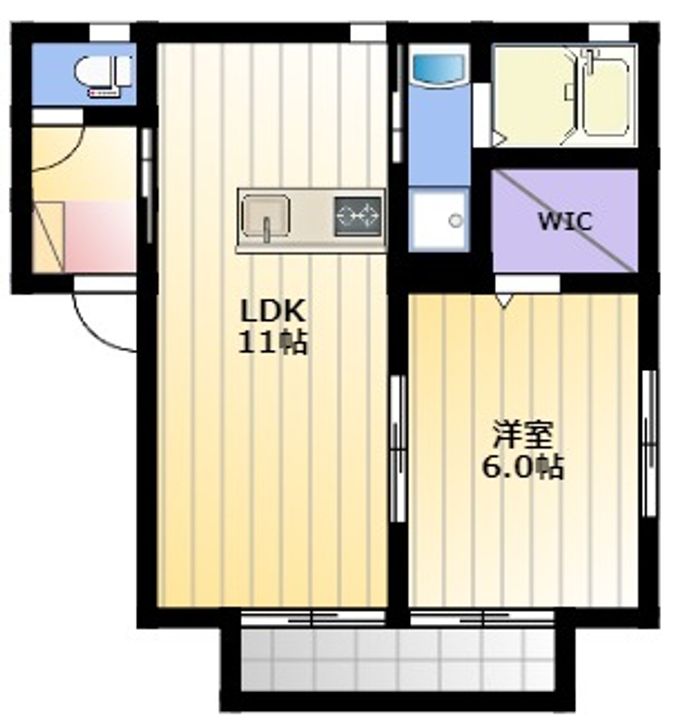 グランコートIIの間取り