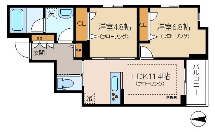 パーク杉並の間取り