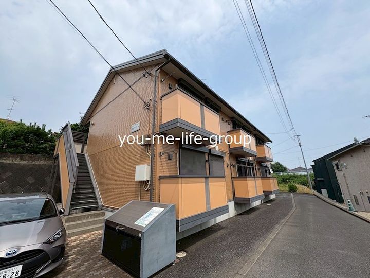 神奈川県伊勢原市田中(アパート)の賃貸物件の外観