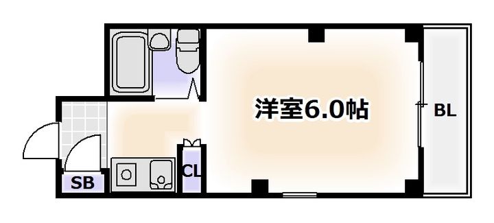 メゾン真法院の間取り