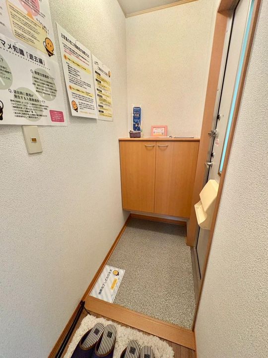 Maple Bの玄関
