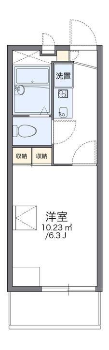 愛知県名古屋市天白区中平3(マンション)の賃貸物件の間取り