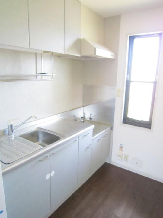 茨城県ひたちなか市大字稲田(アパート)の賃貸物件のキッチン