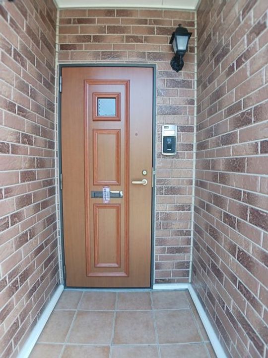 プラシード・パラッツオの玄関