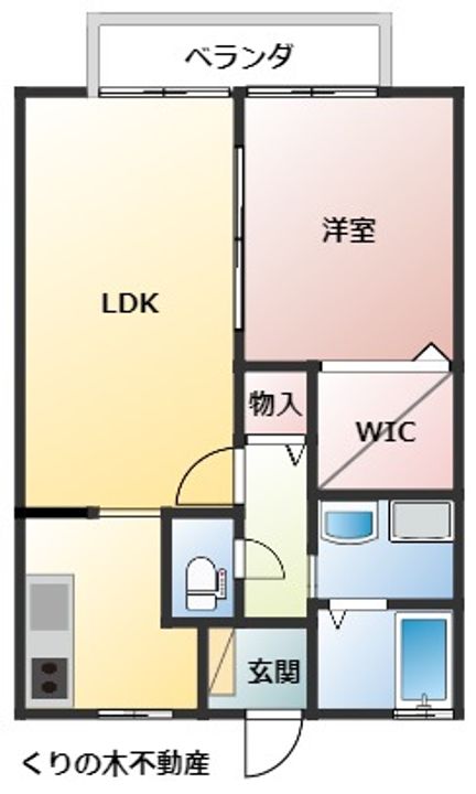 蔵・KATAYAMA B棟の間取り