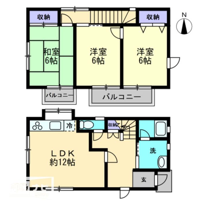 香川県高松市屋島中町(一戸建)の賃貸物件の間取り