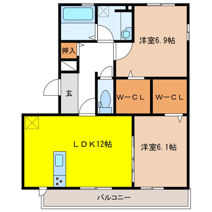 CONFOR Vの間取り