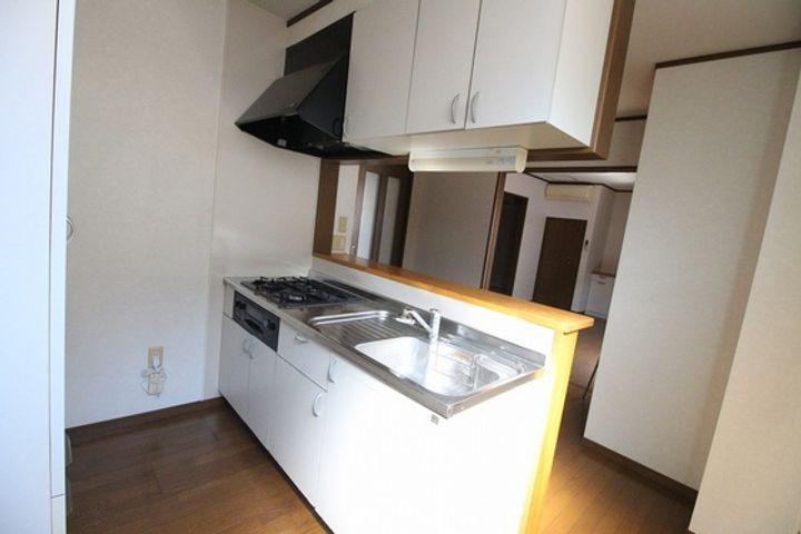 車屋マンションのキッチン