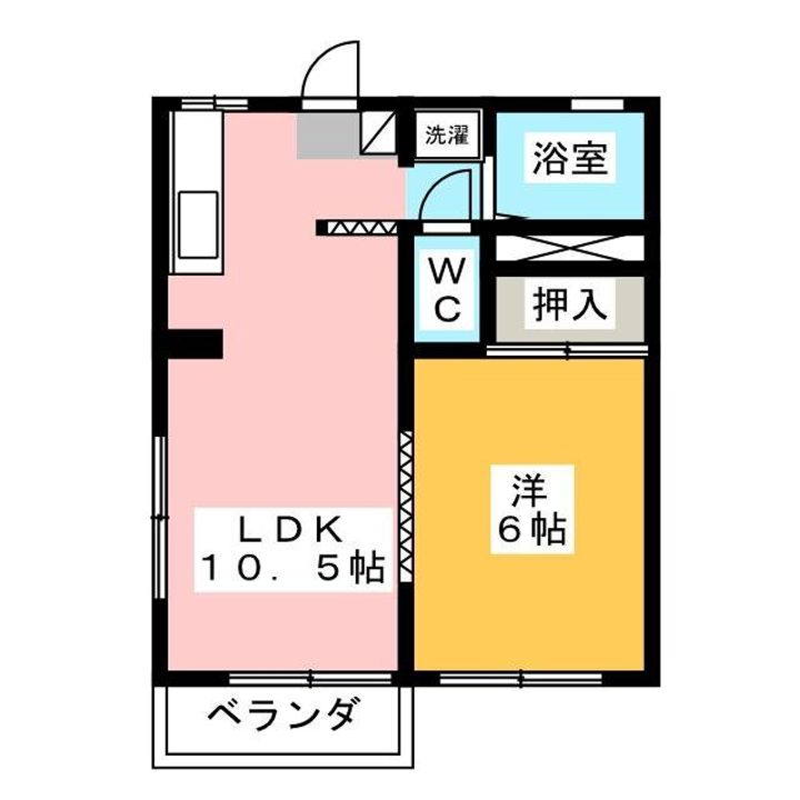 フォンテーヌKanaの間取り