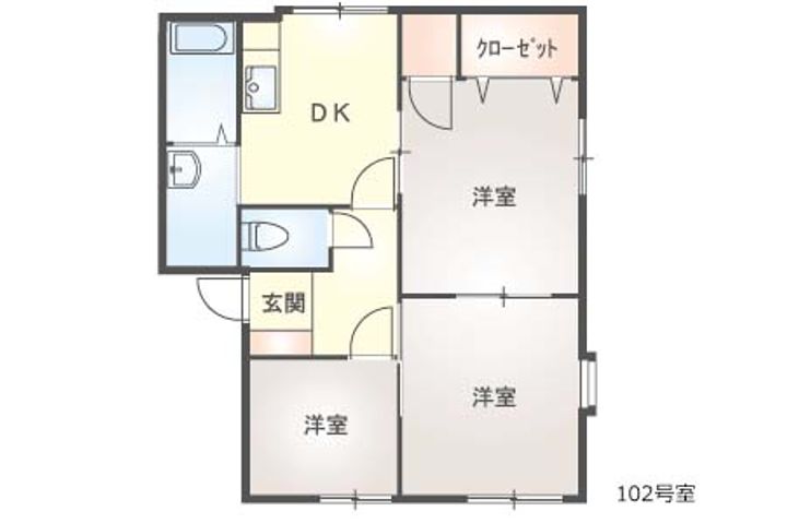 グリーンプラザ城東の間取り