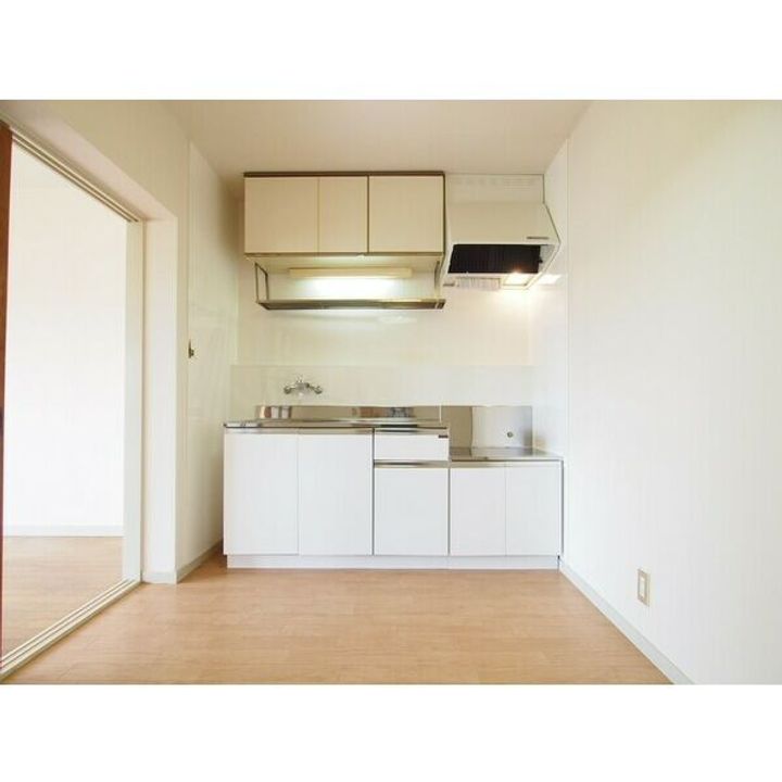 栃木県宇都宮市清住3(マンション)の賃貸物件のキッチン