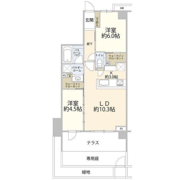 エクセレントシティ志木の間取り