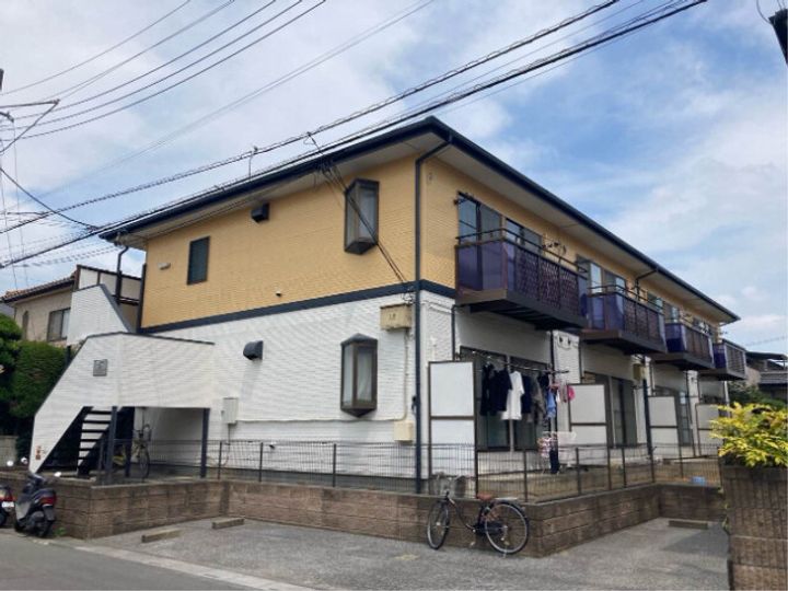 ドエルせんげん台壱番館の外観