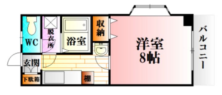 コンフォート和泉の間取り