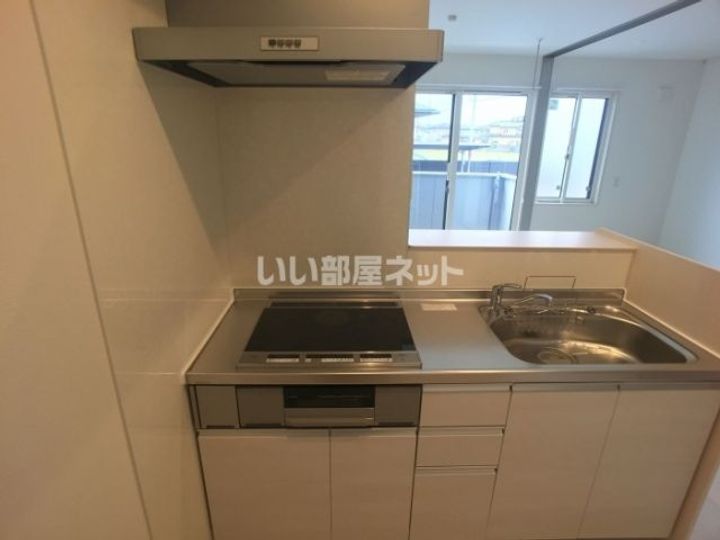栃木県栃木市川原田町(アパート)の賃貸物件のキッチン