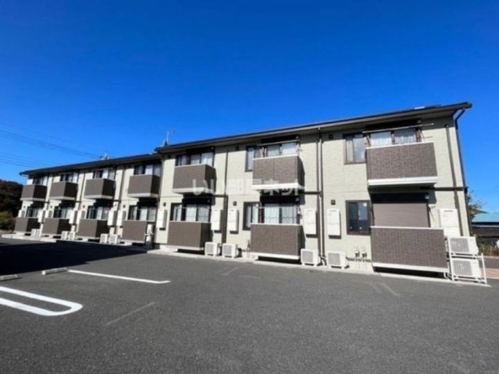 栃木県栃木市川原田町(アパート)の賃貸物件の外観