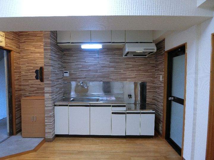 大庭マンションのキッチン