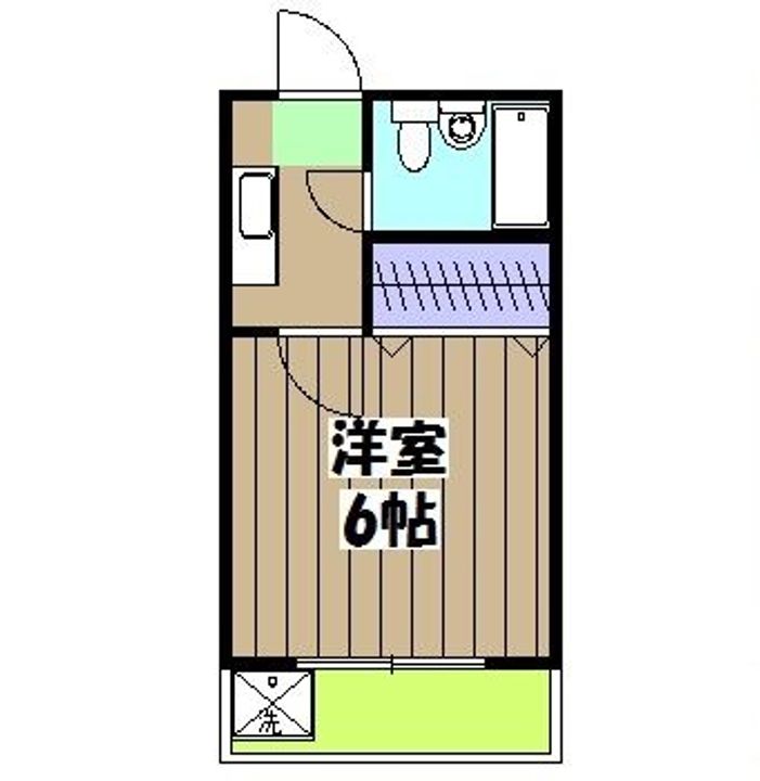 シティーコーポ円町の間取り