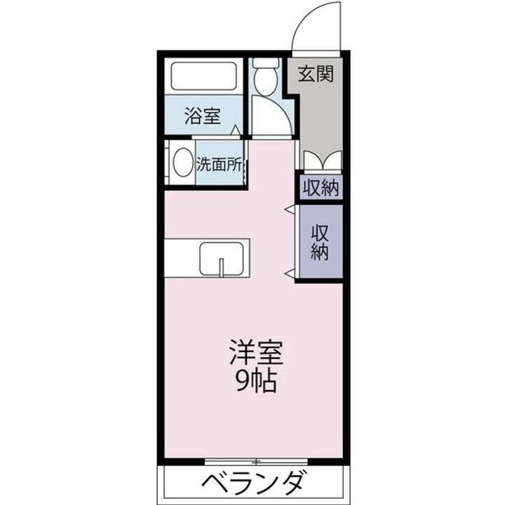 静清第二ハイツの間取り