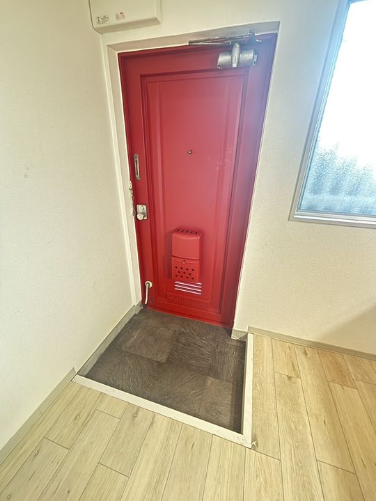 テラスレジデンスあさぎりの玄関