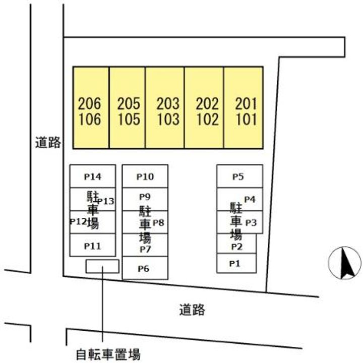 プレミール宇佐の間取り