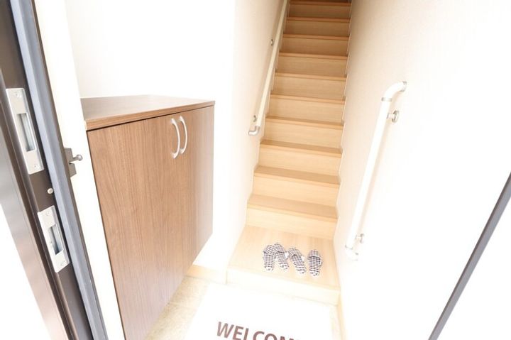 プレミール宇佐の玄関