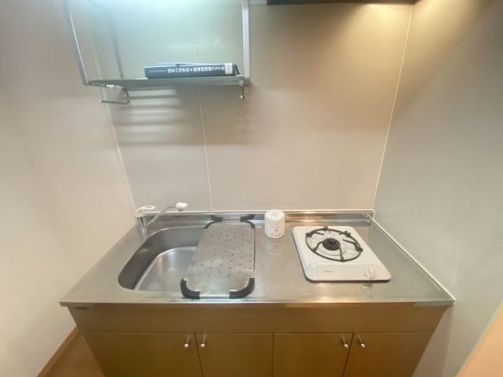 新潟県新潟市秋葉区中村(アパート)の賃貸物件のキッチン