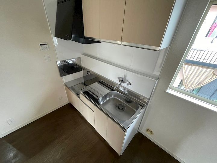 神奈川県横浜市泉区岡津町(アパート)の賃貸物件のキッチン