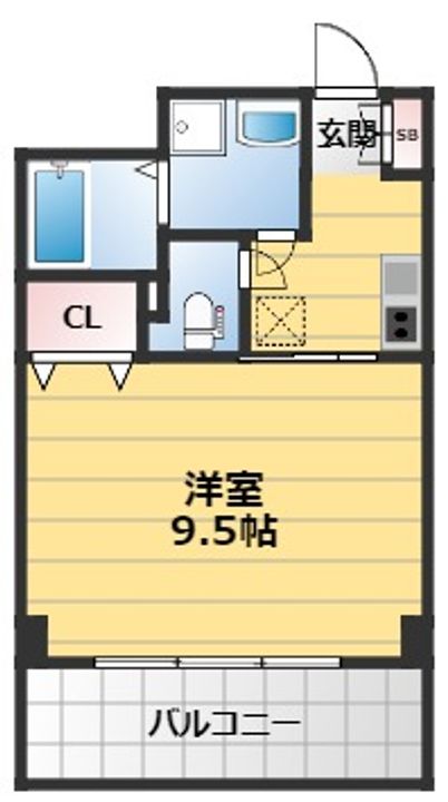 ウィスタリア京橋の間取り