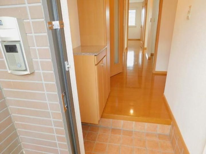 栃木県さくら市櫻野(アパート)の賃貸物件の玄関