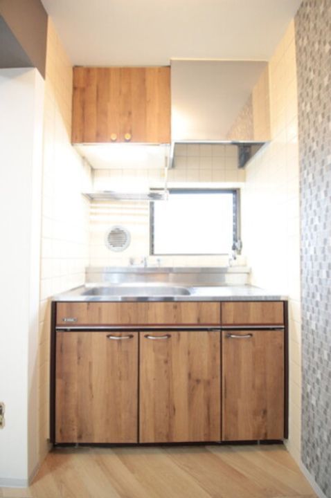 東京都世田谷区玉川4(マンション)の賃貸物件のキッチン