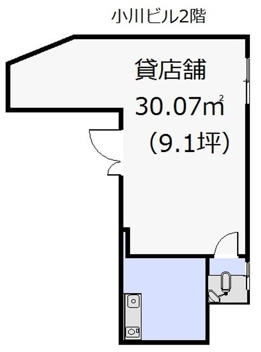 小川ビルの間取り
