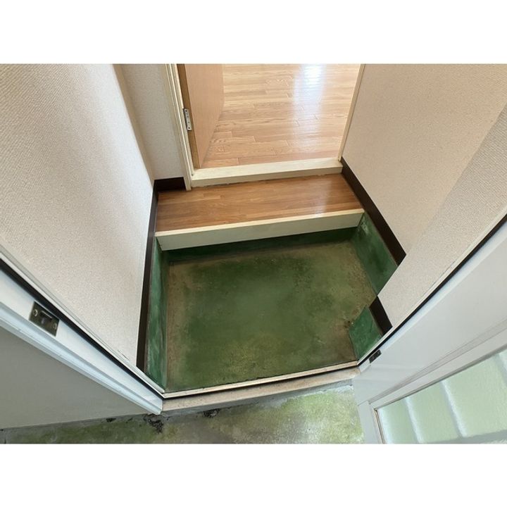 ライフフォグシティの玄関