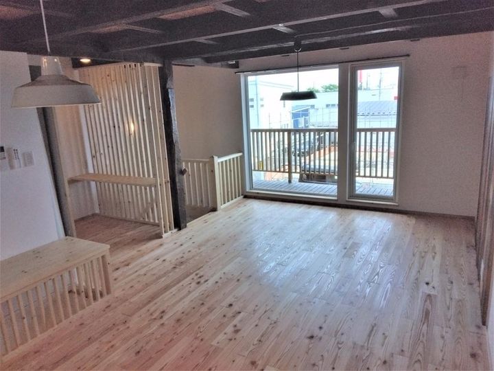 北海道苫小牧市明徳町2(一戸建)の賃貸物件の居間